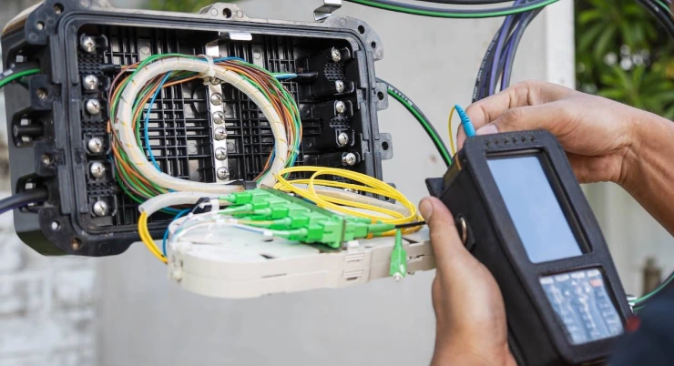 fiber cable installation in Maitland